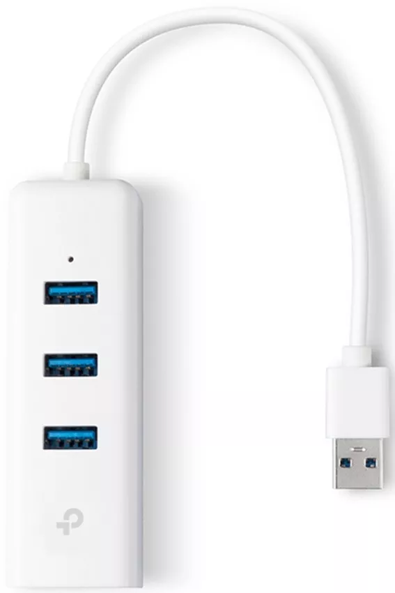 Adaptor TP-Link UE330, USB3.0 Gigabit LAN adaptor + USB Hub