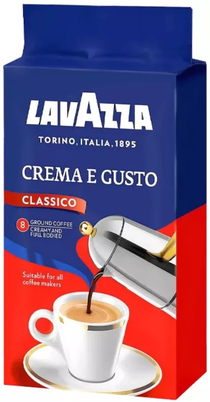 Cafea macinata Lavazza Crema e Gusto 250 gr