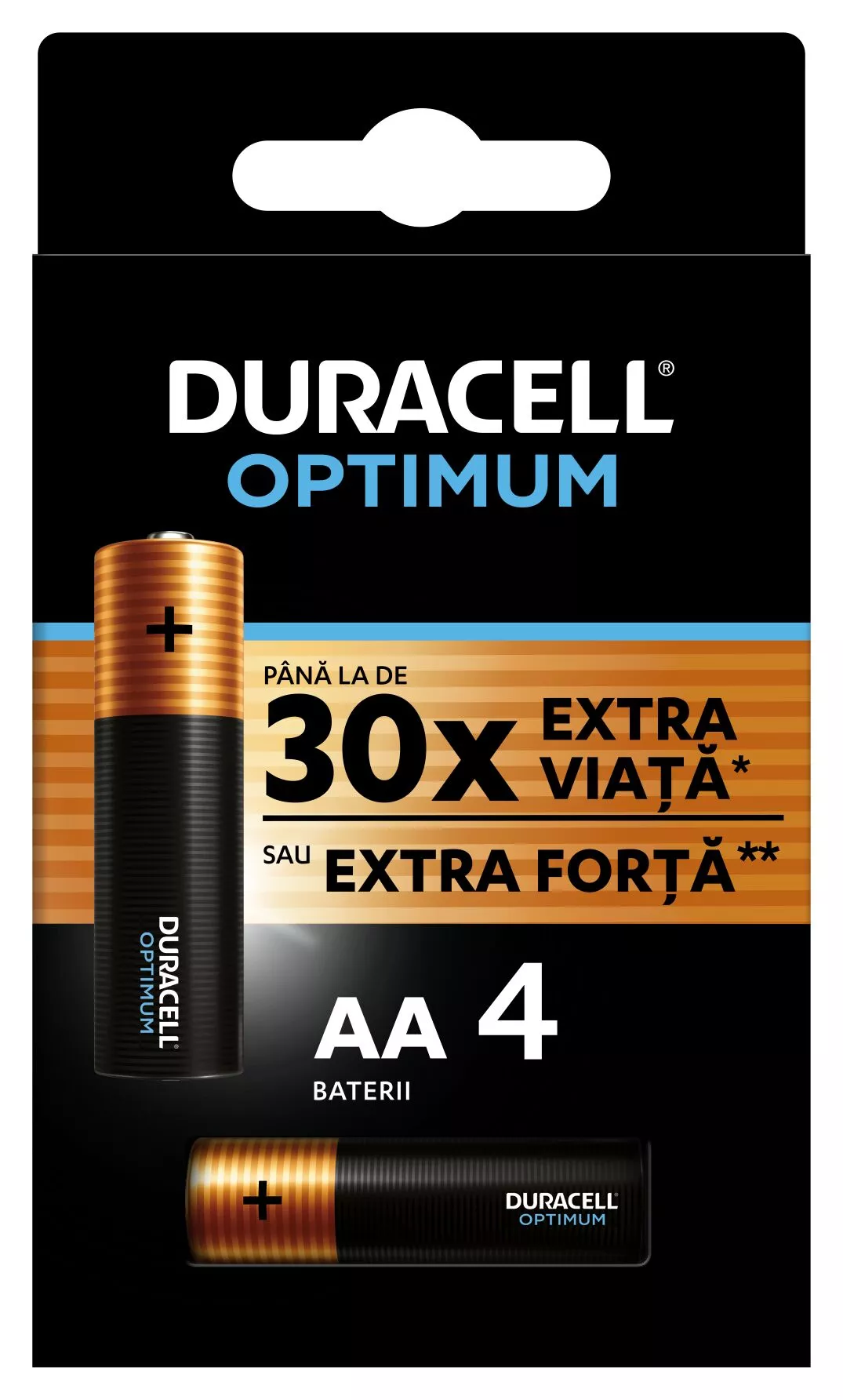 Duracell Optimum AA K4
