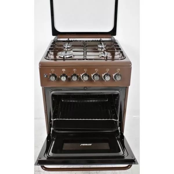 Aragaz Vesta GC-E6060i/BR/NG (plita gaz/cuptor electric)