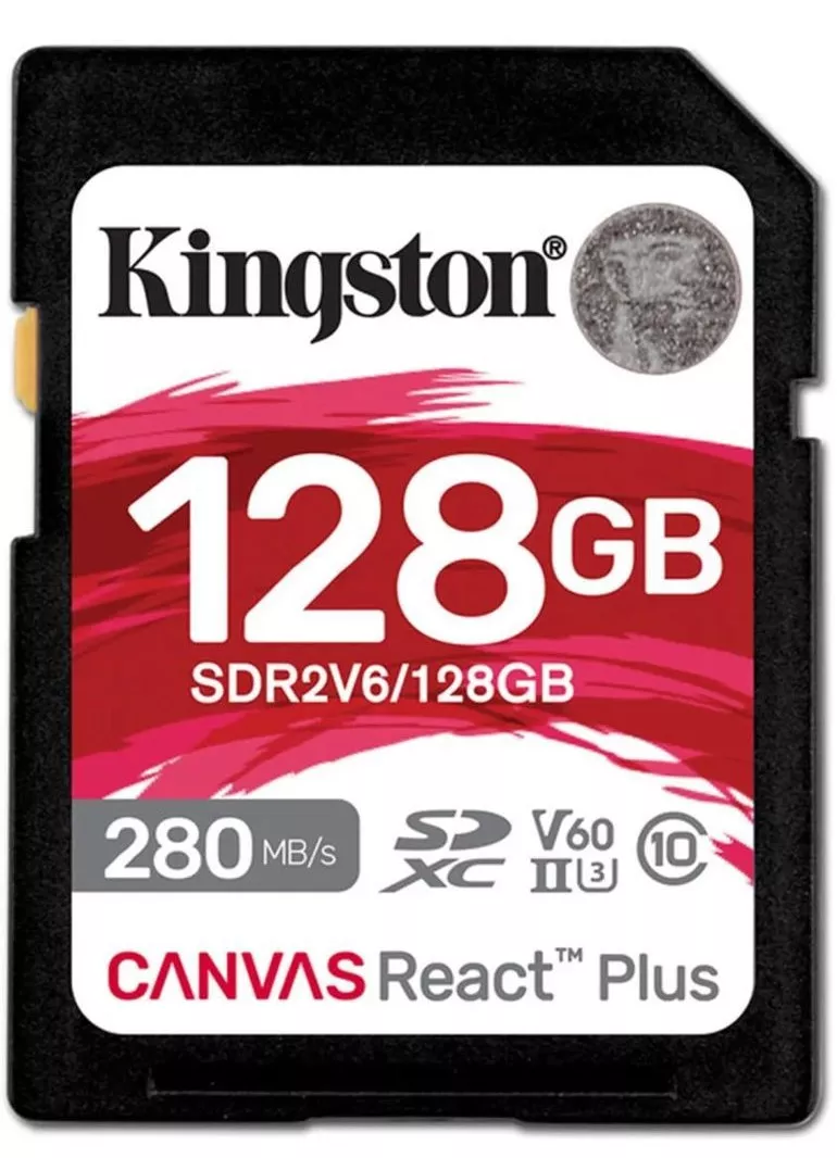 Kingston 128GB Class10 UHS-II U3 (V60) (SDR2V6/128GB)