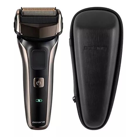 Aparat de ras electric Polaris PMF 1013RC wet&dry 5D Prof 3+, Negru/Argintiu