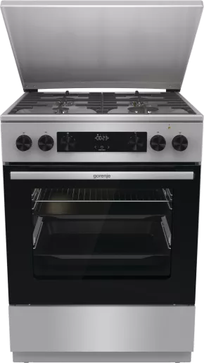 Aragaz Gorenje GKS6C71XF (plita gaz/cuptor electric)