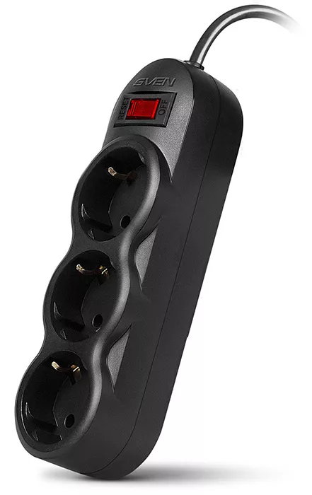 Filtru de retea Sven SF-03L 3m (3 iesiri) Black