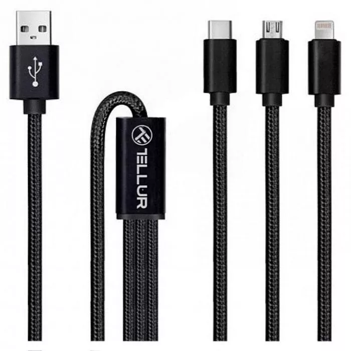Tellur USB/microUSB 3in1
