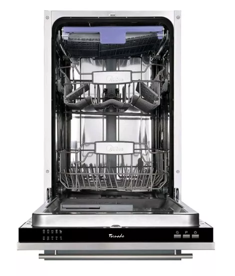 Masina de spalat vase incorporabila Tornado TDW45 712BI