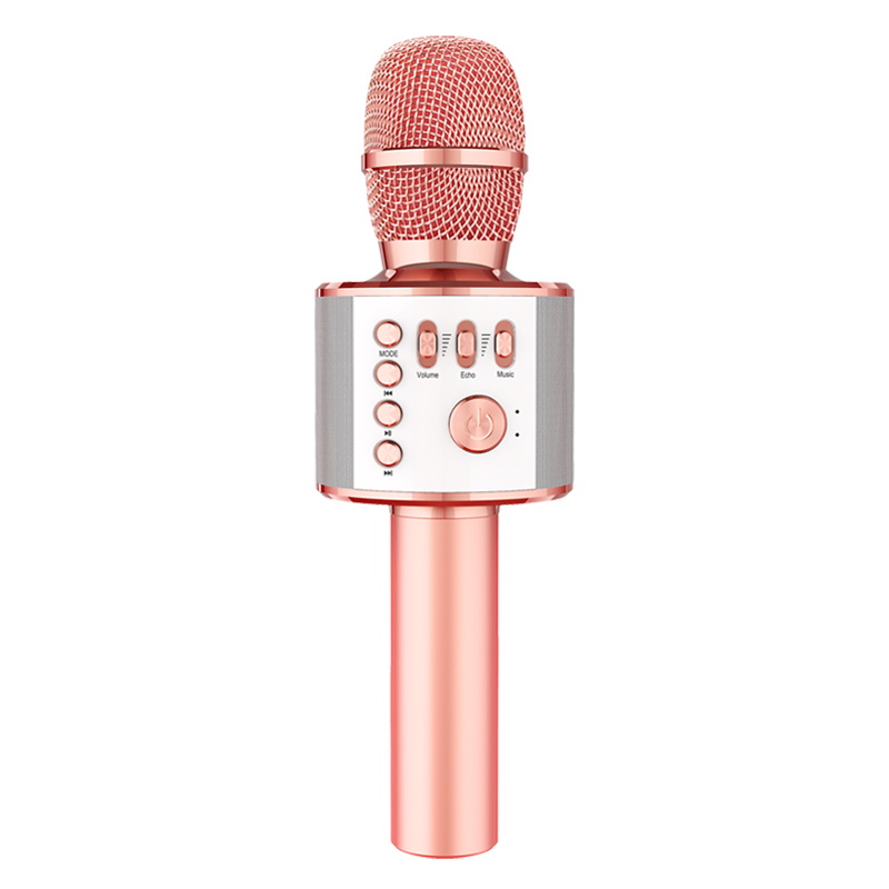 Купить Микрофон Helmet Wireless Karaoke H12 (HMTH12opp), Rose Т