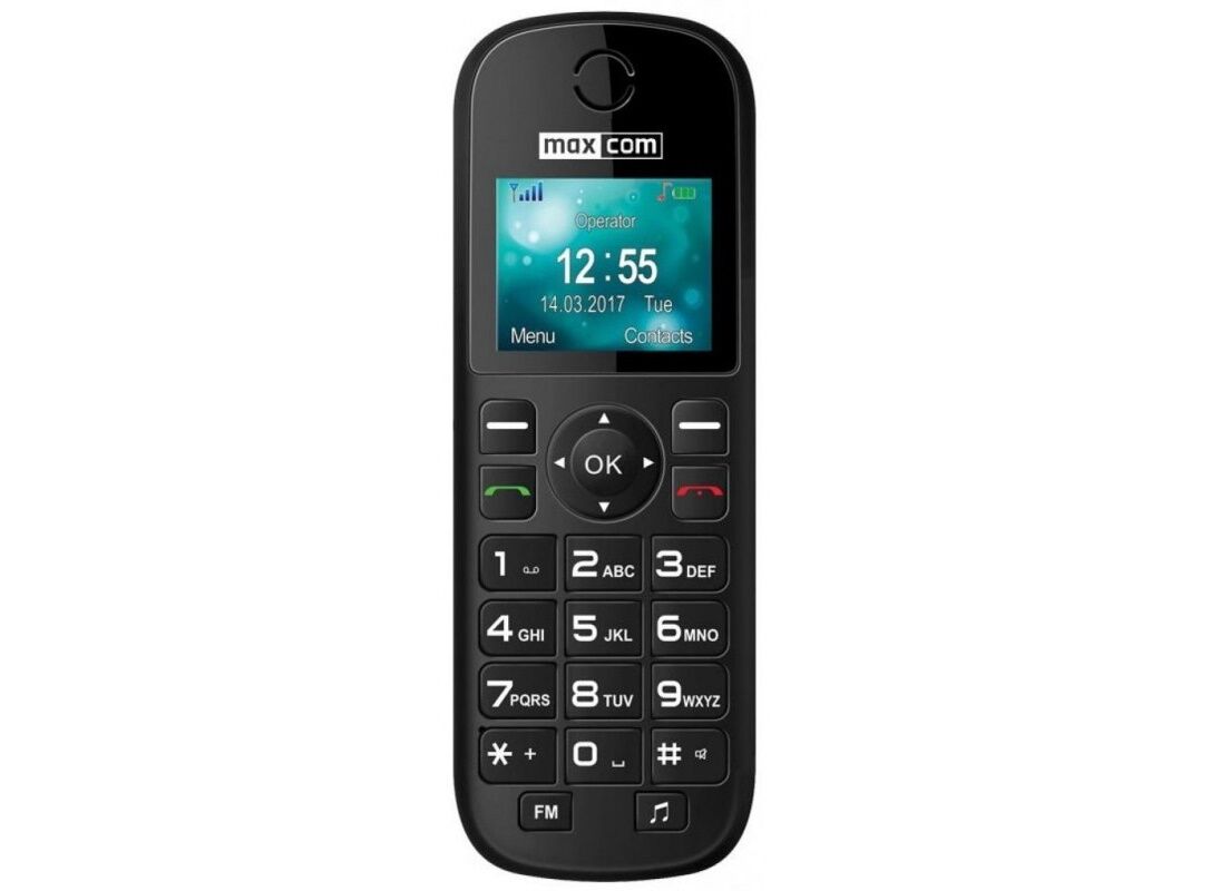 Купить Телефон мобильный Maxcom MM35D, Black,(MM35D) Т-000063676 в Кишиневе  в магазине Hi-Tech Moldova.