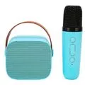 Karaoke Set Microphone and Speaker P2, 6W (portabil) Blue (PKMSP2BL) — cumpără în Chișinău | Sisteme audio portabile | Hi-Tech Moldova