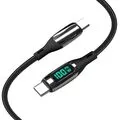 Cablu USB Helmet Type-C/Lightning 100W 1.2m, Black (HMTCCTC100WLDBK) — cumpără în Chișinău | Cabluri USB | Hi-Tech Moldova