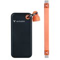 Внешние накопители SDD Verbatim 1.0TB Pocket USB 3.2 Gen 2, Black/Orange, USB-C (32193) — купить в Кишинёве | SSD | Hi-Tech Moldova