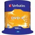 Disc Verbatim DVD+R AZO 4.7GB 16X MATT SILVER SURFAC (Spindle 100pcs.) (VER_43551) — cumpără în Chișinău | DVD-uri | Hi-Tech Moldova