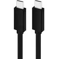 Cablu Platinet PSCCC120B USB-C to USB-C, 1m, black — cumpără în Chișinău | Cabluri Audio | Hi-Tech Moldova