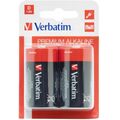 Батарейка Verbatim Alcaline Battery D 2 Pack — купить в Кишинёве | Батарейки и аккумуляторы | Hi-Tech Moldova
