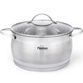 Кастрюля Fissman Fabiana 5359 6.1 l (24x13.5cm)+capac sticla — купить в Кишинёве | Кастрюли | Hi-Tech Moldova