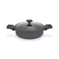 Tigaie Saute Fissman Titanium Pro 14586 28x8cm/4.3 l + capac sticla — cumpără în Chișinău | Товар без акции | Hi-Tech Moldova