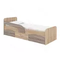Pat p/u copii "Milka-90" 90x200 - stejar sonoma+trufa (merk),(2) — cumpără în Chișinău | Paturi | Hi-Tech Moldova