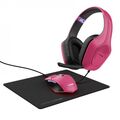 Наушники с микрофоном Trust Gaming GXT 790 Tridox TR_25179, Pink — купить в Кишинёве | Проводные | Hi-Tech Moldova