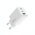 Зарядное устройство Wiwu Wi-G026 EU Cube 67W 25C+A GaN, White — купить в Кишинёве | Зарядные устройства к смартфонам | Hi-Tech Moldova