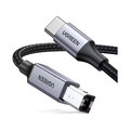 Кабель USB UGREEN USB-C to USB-B 2.0 ,2m, Black (80807) — купить в Кишинёве | Товар без акции | Hi-Tech Moldova