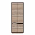 Шкаф Yasen Geneva (stejar sonoma trufa/wenge maria) — купить в Кишинёве | Шкафы | Hi-Tech Moldova