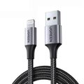 Кабель USB UGREEN USB/Lighting Alu Case with Braided, Black (60156) — купить в Кишинёве | Lighting | Hi-Tech Moldova