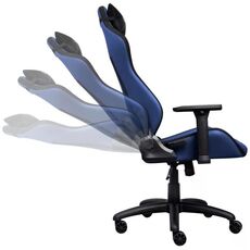 Геймерское кресло Trust GXT 714B Ruya, Black/Blue (TR_25131) — купить в Кишинёве | Офисные кресла и стулья | Hi-Tech Moldova