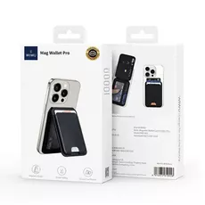 Магнитный кошелёк-картхолдер для смартфона Wiwu Mag Wallet Pro MW-003, Black — купить в Кишинёве | Аксессуары для смартфонов | Hi-Tech Moldova