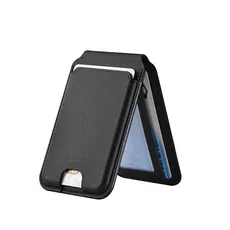 Магнитный кошелёк-картхолдер для смартфона Wiwu Mag Wallet Pro MW-003, Black — купить в Кишинёве | Аксессуары для смартфонов | Hi-Tech Moldova