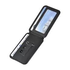 Магнитный кошелёк-картхолдер для смартфона Wiwu Mag Wallet Pro MW-003, Black — купить в Кишинёве | Аксессуары для смартфонов | Hi-Tech Moldova