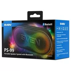 Портативная акустика Sven PS-99 Black — купить в Кишинёве | Портативное аудио | Hi-Tech Moldova