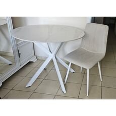 Masa de bucatarie Yasen T2492 900x751 (ceramica alba/alb)  — cumpără în Chișinău | Mese de bucatarie  | Hi-Tech Moldova