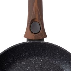 Сотейник Fissman TigaieCapella 14965 (26x5.2 cm) cu maner detasabil+ capac din sticla — купить в Кишинёве | Сковороды | Hi-Tech Moldova