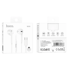 Casti Hoco M101 Pro Crystal, White  — cumpără în Chișinău | Cu fir  | Hi-Tech Moldova