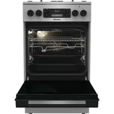 Кухонная плита Hisense HKS5D71XMPF (plita gaz/cuptor electric) — купить в Кишинёве | Кухонные плиты | Hi-Tech Moldova