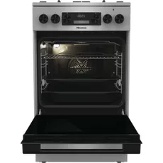 Кухонная плита Hisense HKS5C71XF (plita gaz/cuptor electric) — купить в Кишинёве | Кухонные плиты | Hi-Tech Moldova