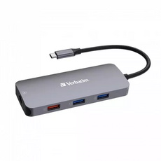 Verbatim USB Hub9 in1 CMH-09 VER_32152  — купить в Кишинёве | Концентраторы  | Hi-Tech Moldova