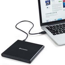 Внешние накопители SDD Verbatim Slimline CD/DVD Writer, Black (VER_98938) — купить в Кишинёве | SSD | Hi-Tech Moldova