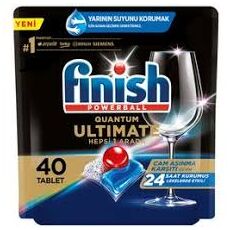 Tablete pentru masina de spalat vase Finish Quantum Ultimate, 40 buc.  — cumpără în Chișinău | Detergenți de spălat vase  | Hi-Tech Moldova