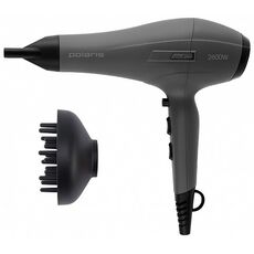 Фен Polaris PHD 2600ACi Salon Hair, Gri/Grafit  — купить в Кишинёве | Фены для волос  | Hi-Tech Moldova