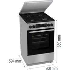 Кухонная плита Gorenje GK5C42SJ (plita gaz/cuptor electric) — купить в Кишинёве | Кухонные плиты | Hi-Tech Moldova