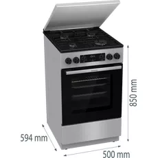 Кухонная плита Gorenje GK5C64SH (plita gaz/cuptor electric) — купить в Кишинёве | Кухонные плиты | Hi-Tech Moldova