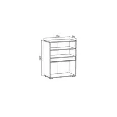 Comoda Yasen Leo 4D (casmir/stejar artizanal) — cumpără în Chișinău | Comode | Hi-Tech Moldova
