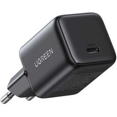 Зарядное устройство UGREEN X513 GaN Charger +cableType-C,1*Type-C, 30W QC4 (65012) Black — купить в Кишинёве | Зарядные устройства к смартфонам | Hi-Tech Moldova