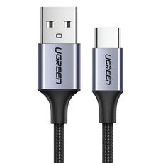 Кабель USB UGREEN USB-A to Type-C 480Mbps,1,5m Gray (60127) — купить в Кишинёве | Товар без акции | Hi-Tech Moldova