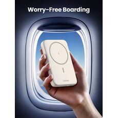 Портативный аккумулятор UGREEN Mini Magnetic Wireless Qi 10000mAh,20W, (25208) Beige — купить в Кишинёве | Портативный аккумулятор (Powerbank) | Hi-Tech Moldova