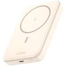 Power Bank UGREEN Mini Magnetic Wireless Qi 10000mAh,20W, (25208) Beige   — cumpără în Chișinău | Baterii externe  | Hi-Tech Moldova