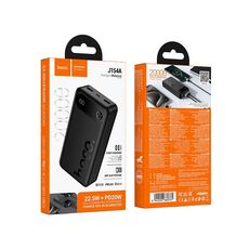 Портативный аккумулятор HOCO J154A Victorious 22.5W+PD20W (200000mAh), Black — купить в Кишинёве | Портативный аккумулятор (Powerbank) | Hi-Tech Moldova