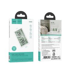Гигротермограф HOCO Statie meteo Hoco HX42, White — купить в Кишинёве | Датчики | Hi-Tech Moldova