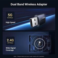 Adaptor UGREEN AX900 USB Dual Band Wi-Fi CM762 (35264) — cumpără în Chișinău | Товар без акции | Hi-Tech Moldova